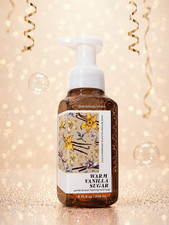 Bath  Body Works - Warm Vanilla Sugar Foaming Hand Soap 8.75 oz   1 Pack 