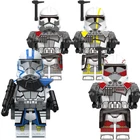 Rancor Battalion 4x ARC Troopers custom Clone minifigs - star wars lego sw0377