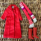 Vintage Skipper Long 'n Short of It #3478 Coat Scarf Squishy Boots 1971 Barbie