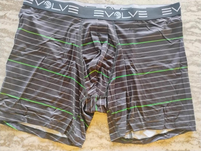 2Xist Evolve Micro Performance Boxer Brief Mens Underwear Large MINT FREE SHIP!