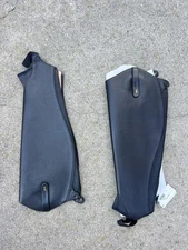 Tredstep Ireland Custom Fit Black Women’s Half Chaps. Never Worn 16” Calf