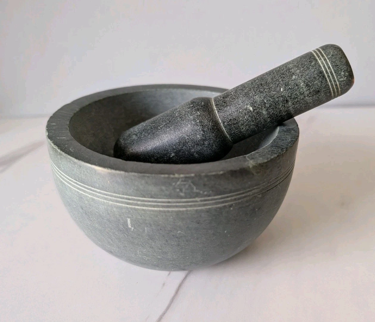 Vintage Stone Mortar And Pestle
Opens in a new window or tab