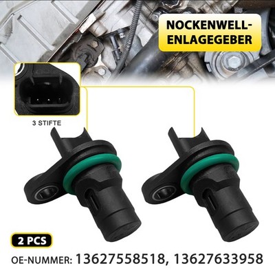 2x Nockenwellensensor Sensor für BMW 3ER E90 E91 5ER E60 E61 6ER E63 E64 1ER E81