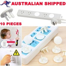 10pcs Baby Safety Power Socket Covers Child Proof Electrical Outlet Plug Protect