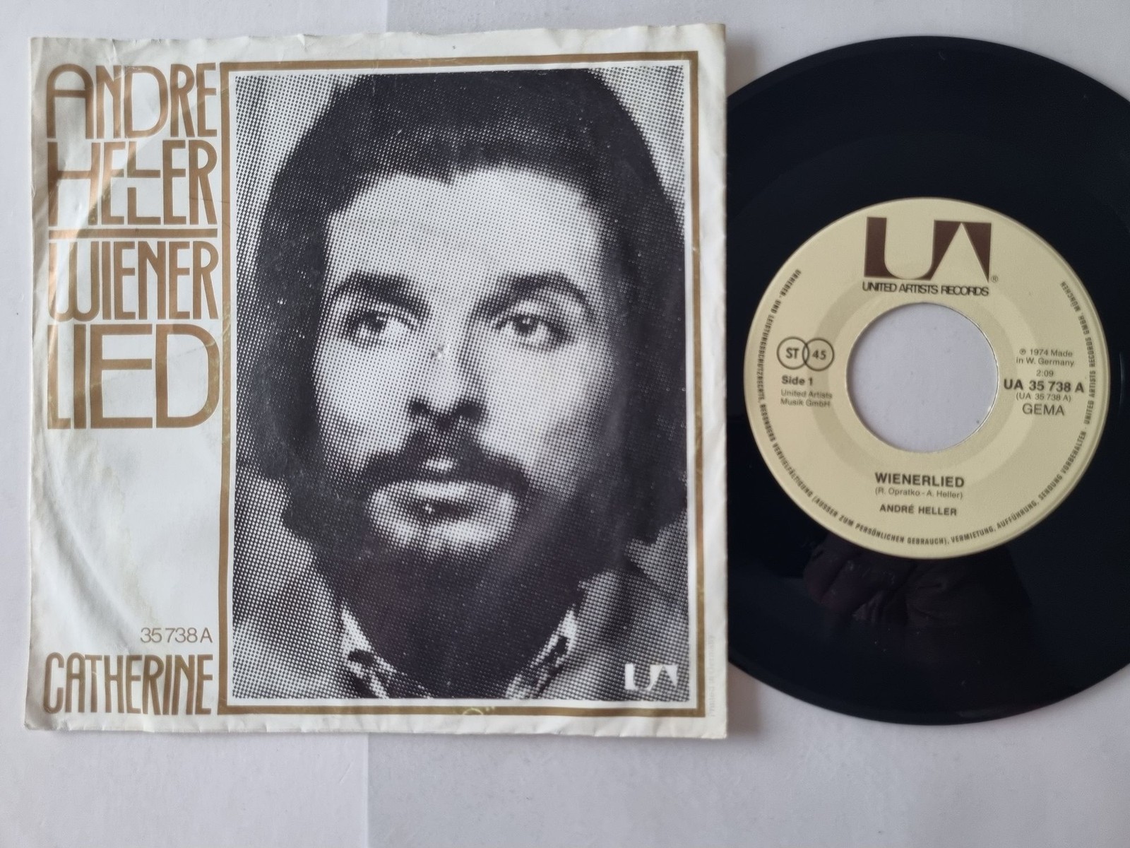 André Heller - Wienerlied 7'' Vinyl Germany