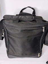 PICNIC TIME Cellar 6-Bottle Wine Carrier & Cooler Tote Insulated Padded Wine