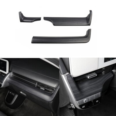 Wood Grain Central Dashboard Frame Cover Trim for Hyundai Ioniq 5 Ioniq 5 N
