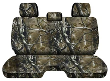Truck bench seat covers camo duck hunt  fits 05-15Toyota Tacoma Fr bench w/3HR