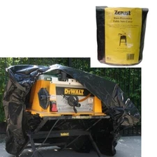 Zerust Anti-Corrosion Table Saw Cover - 63"x45"x19" - Durable Rust & Dust Pro...