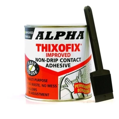 ALPHA THIXOFIX DUNLOP CONTACT ADHESIVE 1 LITRE TIN