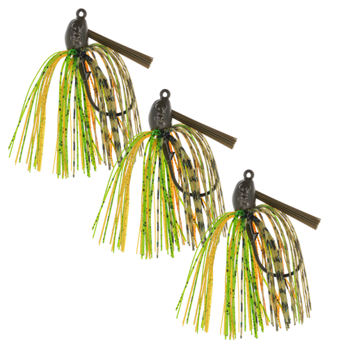 Reaction Tackle Lead Swim Jigs – Premium Weedless Bass Fishing Lures- 3 Pack - Picture 19 of 22