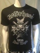 4 motorhead t shirts 2 different styles size medium