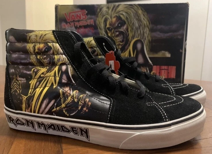 Vans sk8 hi shop iron maiden