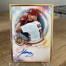 2022 Bowman Transcendent Auto JOSHUA BAEZ Gold Framed AUTOGRAPH 1/20 Cardinals