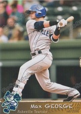 2016 Asheville Tourists Max George RC Rookie Colorado Rockies
