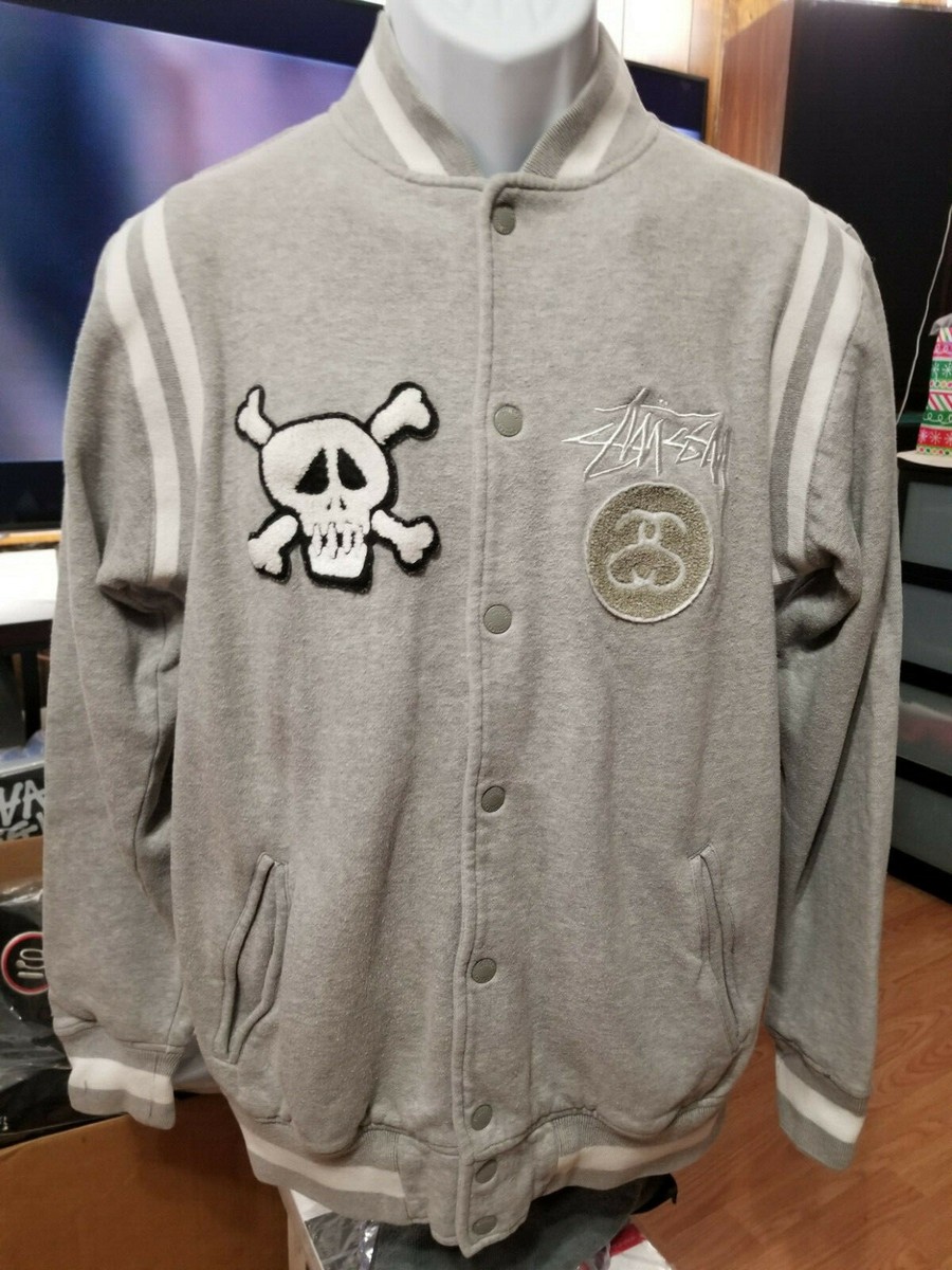 STUSSY Extremely Rare Vintage Cotton Letterman Varsity STUSSY Extremely Rare Vintage Cotton Letterman Varsity