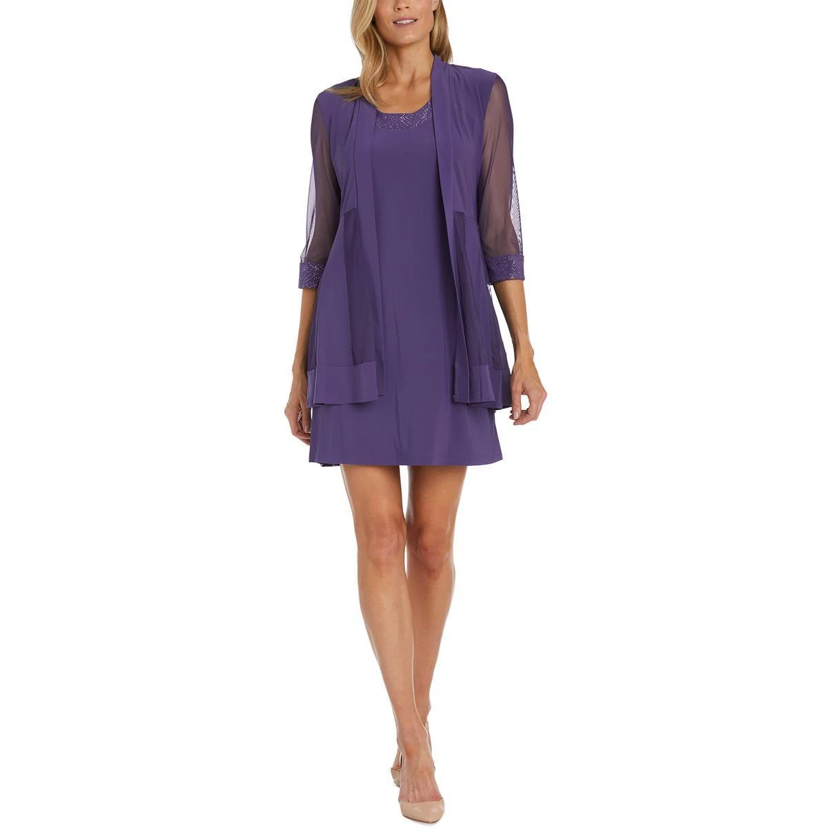 Shift dress hotsell and jacket