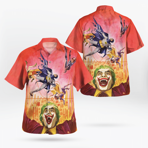 Batman 66 With Joker Short Sleeve 