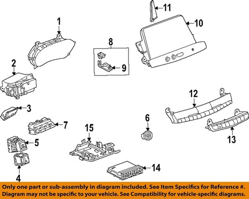 GM OEM 21-25 CT4,CT5,Envision Instrument Panel Cluster Switches-Module 13548775