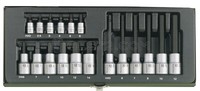 "Spezialsatz FÜR Innensechskantschrauben 18-TEILIG 1/4\" 1/2\" Proxxon 23100"