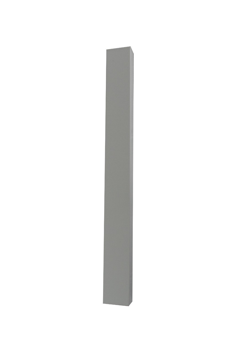 Aluminium U-Profil 2mm Einseitig Beschichtet RAL 9016 Weiß – 2000mm Länge