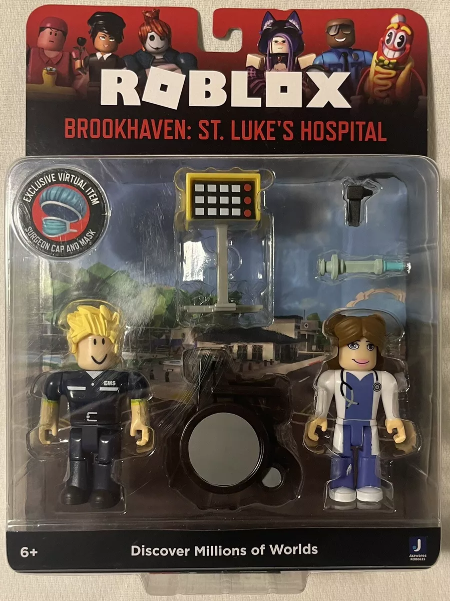 Roblox Brookhaven St. Luke's Hospital EMS and Surgeon etc. Action Figures