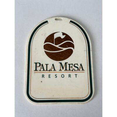 Pala Mesa Resort Golf Course Golf Bag Tag