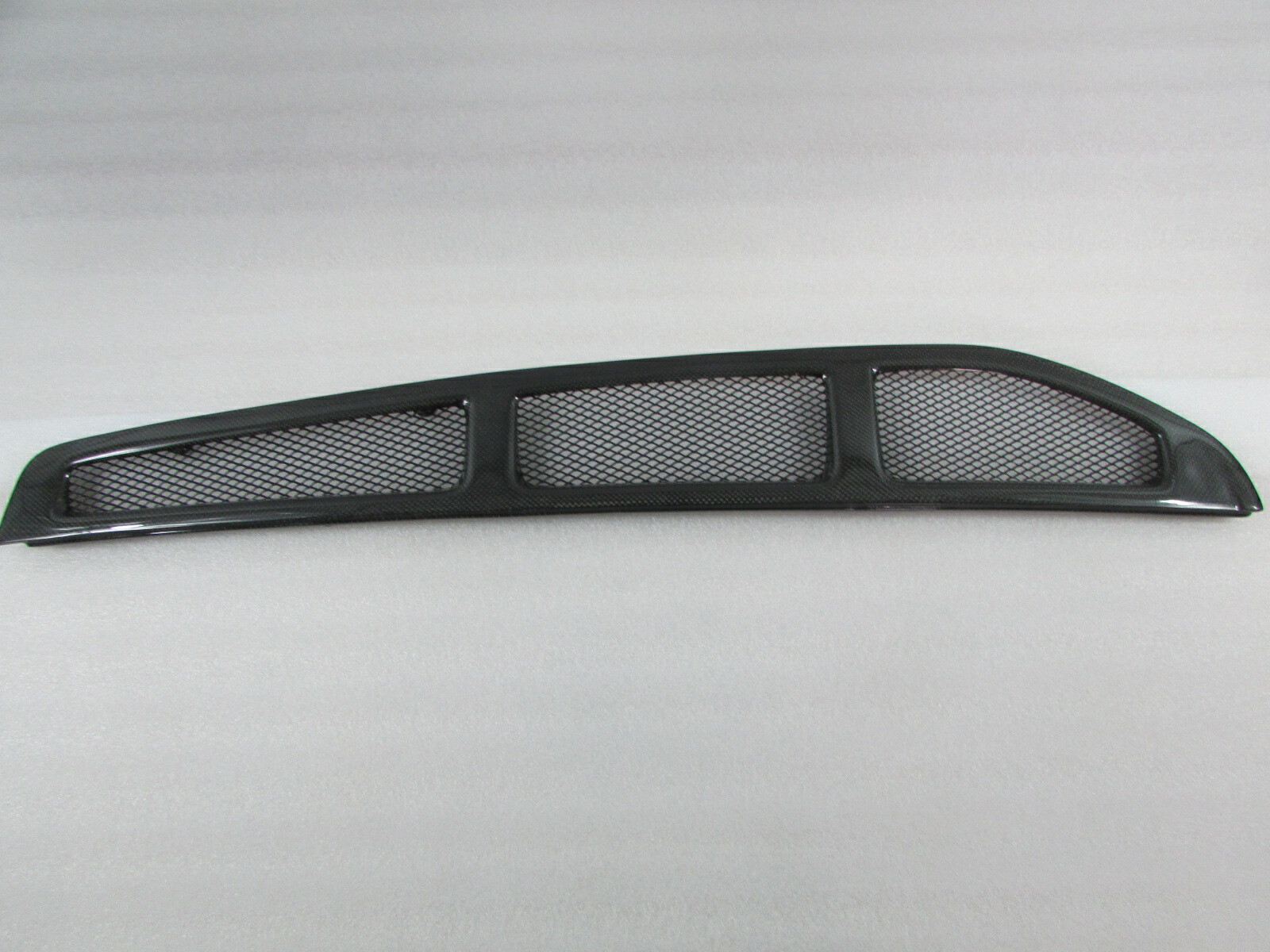 Ferrari F430 Spider, Carbon Fiber Engine Deck Lid Grille Louvers, New 1x1 Weave