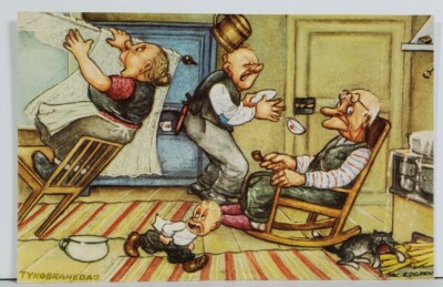 Edgren Illustrator Jac. Edgren Humor Postcard P13 | eBay