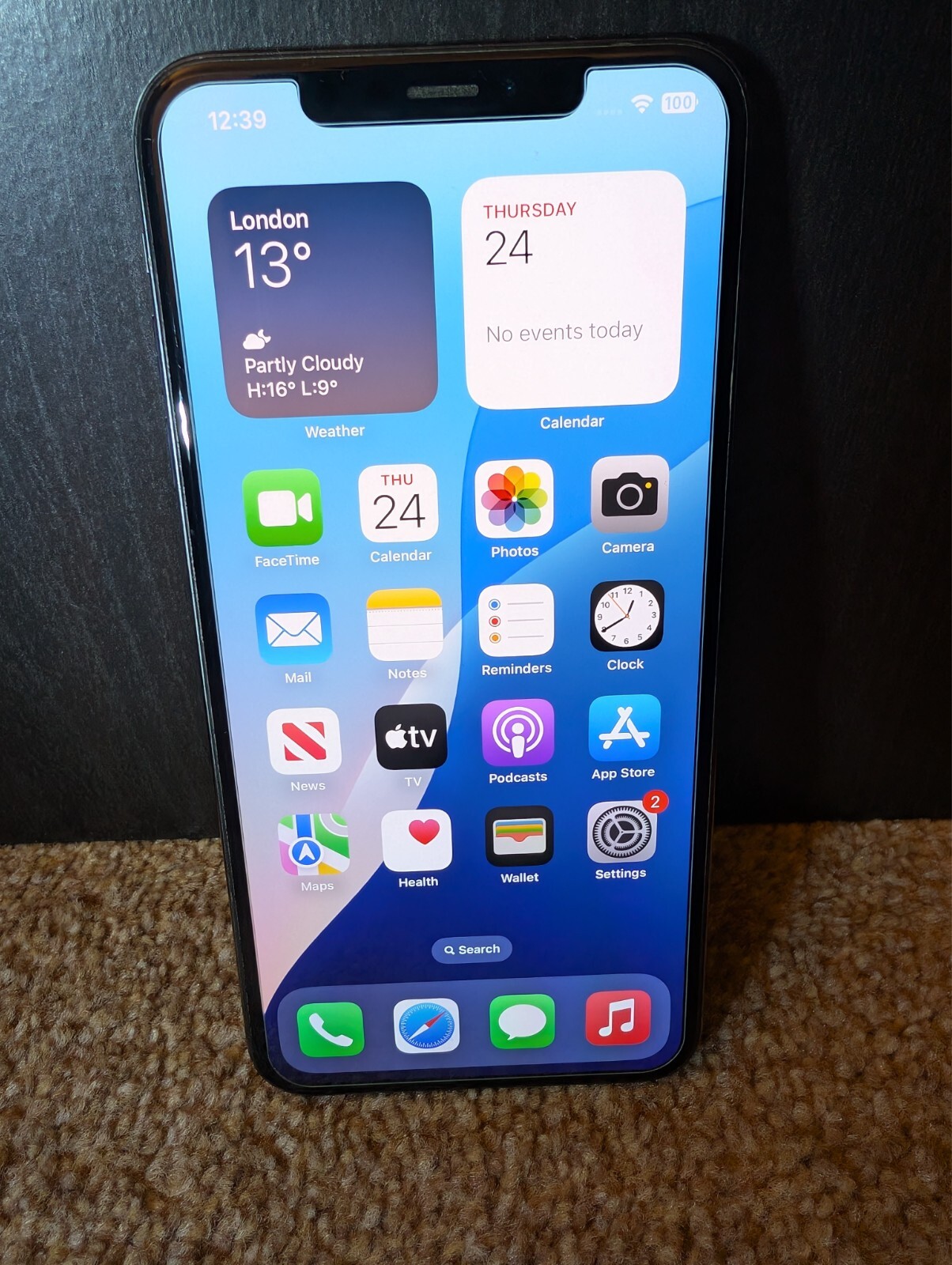 Apple iPhone XS Max - 64GB - Space Grey (Unlocked) A2101 (New Batt 100% Health)