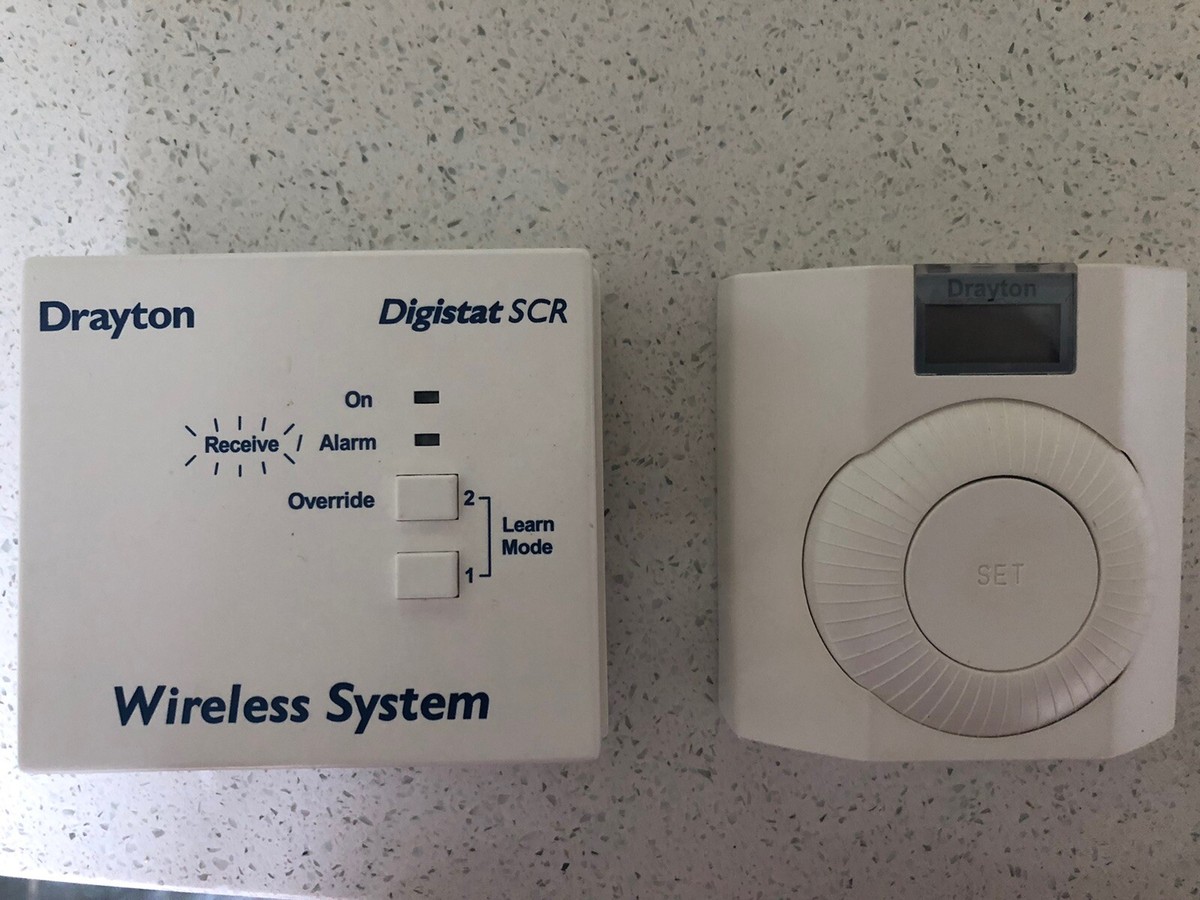 Drayton RF601 Digistat+ RF Wireless Room Thermostat Programmer and