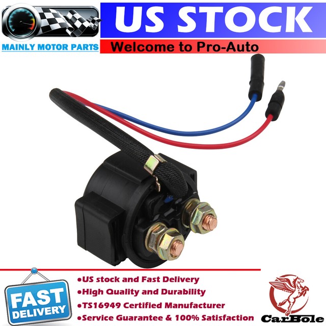 Starter Relay Solenoid For Honda TRX 300 Sportrax EX 2001 2002 2003