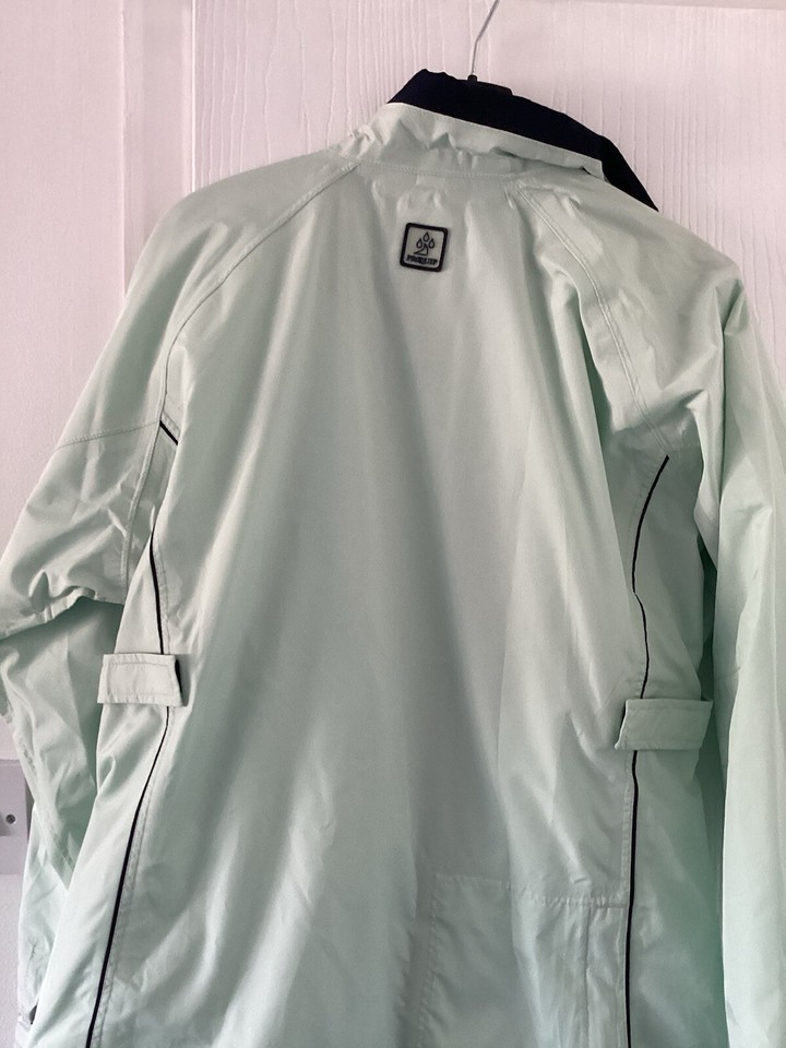 Ladies Proqip Light Green Waterproof Jacket Size L eBay