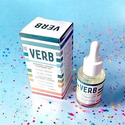 Verb Morning + Jojoba Treatment Ol 1 fl oz Brand New In Box