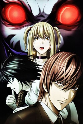Death Note Poster Wall Art Home Decor Photo Prints 16x24, 20x30