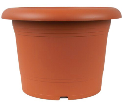 Pflanzkübel Garten Blumentopf Zylinder 25cm Durchmesser Terracotta