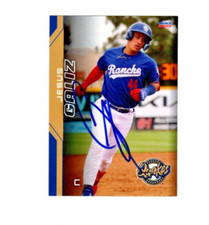 Jesus Galiz 2023 Rancho Cucamonga signed autograph baseball card Dodgers a