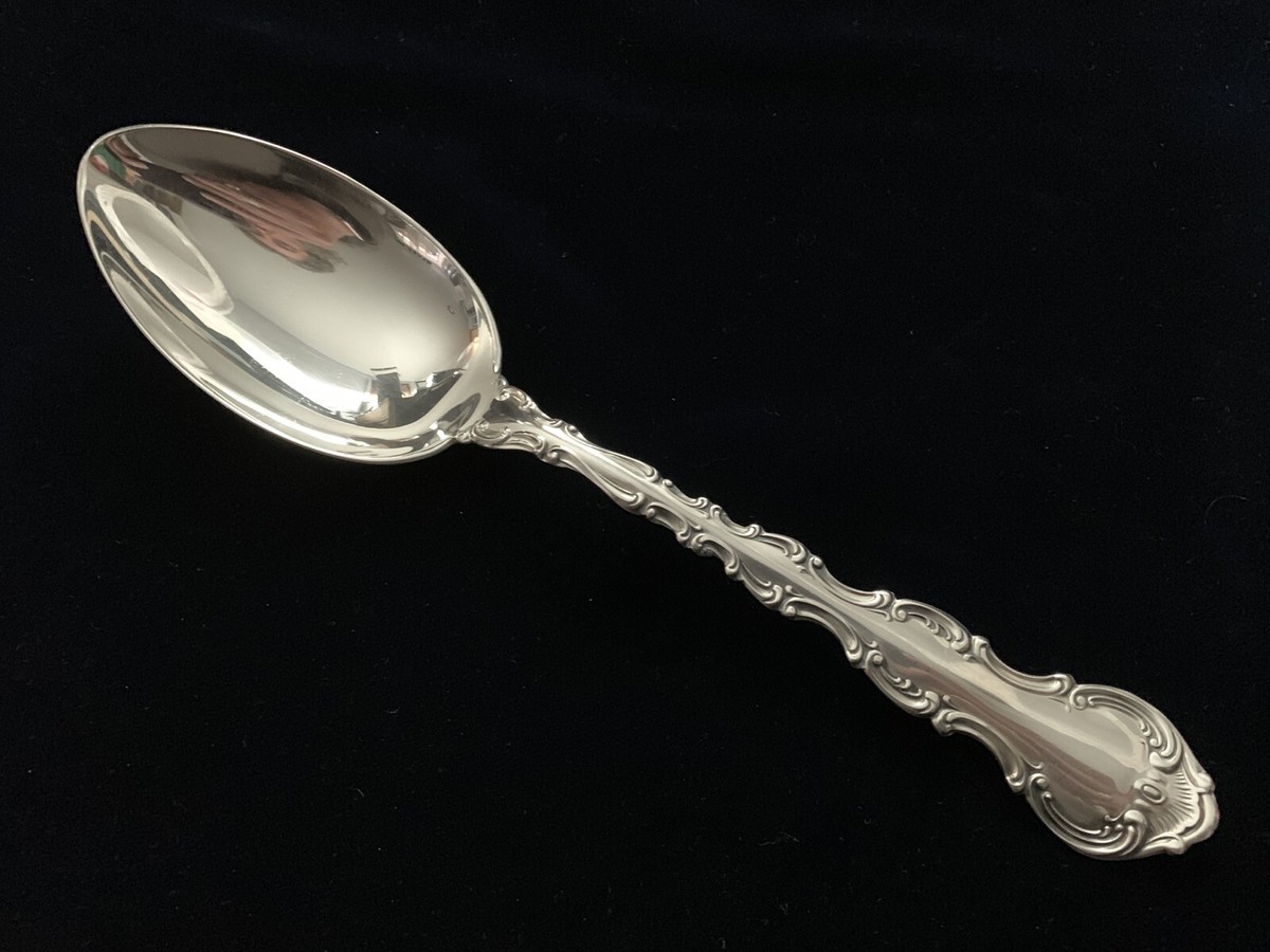 Gorham Sterling Silver Flatware, Strasbourg, Serving Spoon, 5/8