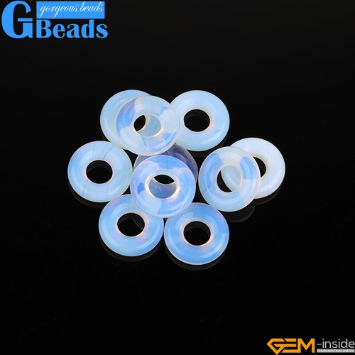 Donuts Chakra Semi Precious Scraping Beads Jewelry Making Beads 15" 3pcs 20mm - Picture 63 of 88