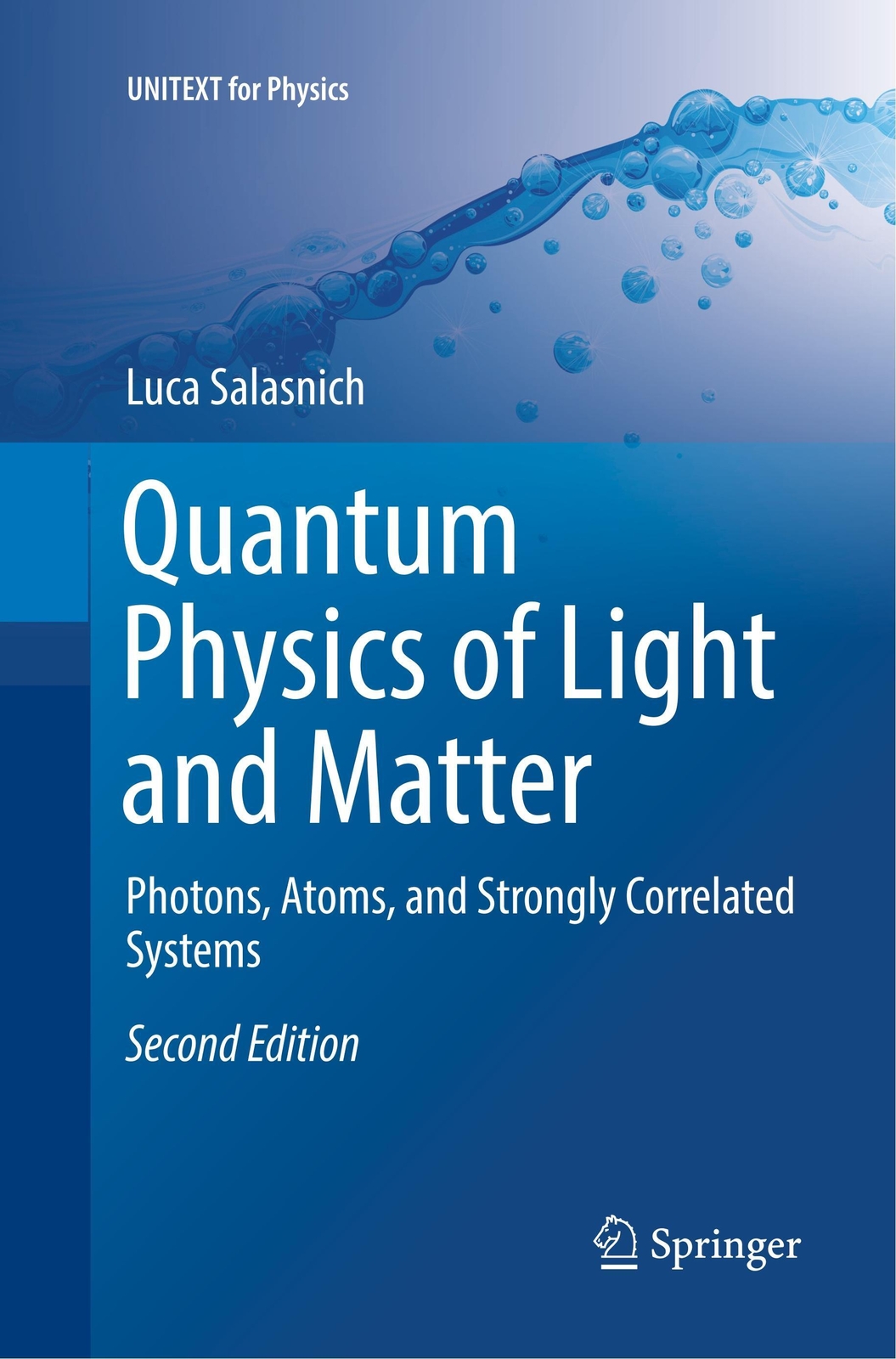 Thumbnail - Luca Salasnich | Quantum Physics Of Light And Matter | Taschenbuch |