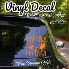 Wandtattoo „HAKUNA MATATA“ Auf Italienisch – Vinyl, Wiederverwendbar, Einfach Anzubringen