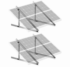 VEVOR 45-Inch Solar Panel Mount Brackets 0 - 90° Adjustable Tilt Brackets 2-Set