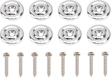 8Pcs  Bass Guitar String Trees String Retainer Guides with Mounting Screws Compa