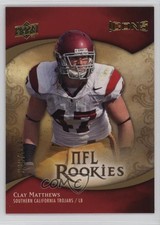2009 Upper Deck Icons NFL Rookies 318/599 Clay Matthews #123 19tw
