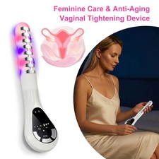 Vaginal Tightening Rejuvenation Device with Red Blue Light Therapy for Women
