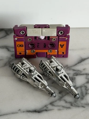 Vintage Hasbro G1 Transformers Cassette Beastbox 1988 100% COMPLETE