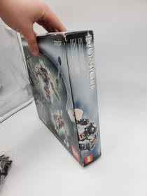 LEGO BIONICLE: Exo-Toa #8557 Box And Manuals, Few Replacement Pieces 
