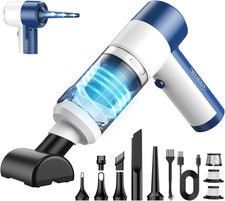 Car Vacuum/Air Duster Portable Cordless - 16000PA High Power Handheld Vacuum wit