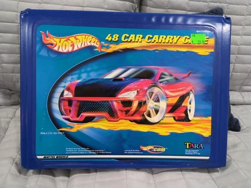 Vintage Hot Wheels 48 Car Carry Case W/ Trays Storage Case
