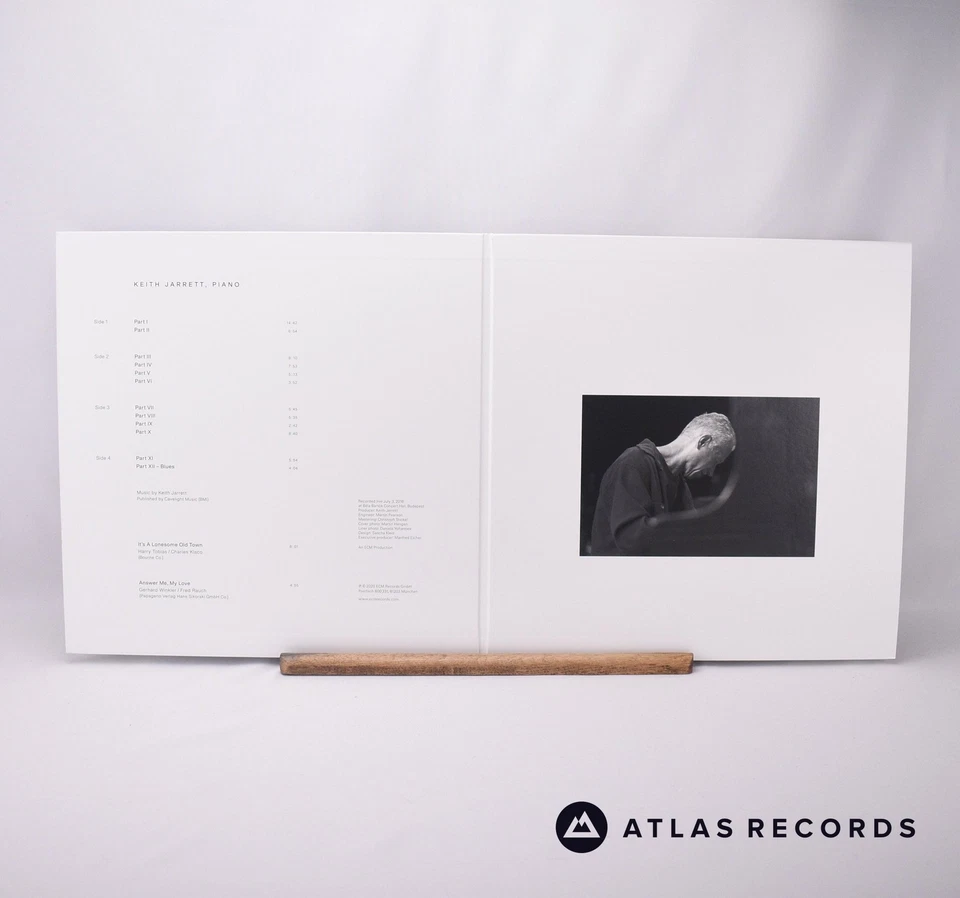 Keith Jarrett Budapest Concert Gatefold Double LP Album Vinyl Record - NM/NM - Image 3 of 4